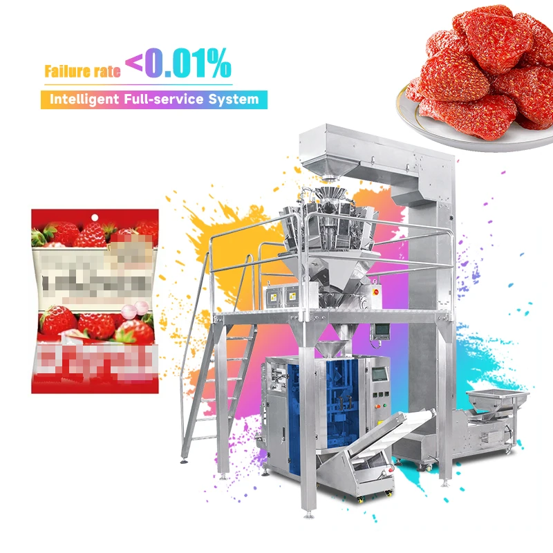 Máquina de envasado multifunción para alimentos pegajosos, pellets de sal de 1G, arroz de 1Kg, 2Kg, 5 kilos y ensilaje