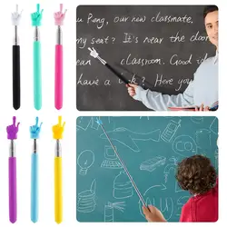 Finger Reading Guide Finger Reading Tools Retractable Sticks Educational Learning Toys For Children Class Whiteboard Pointer 1pc