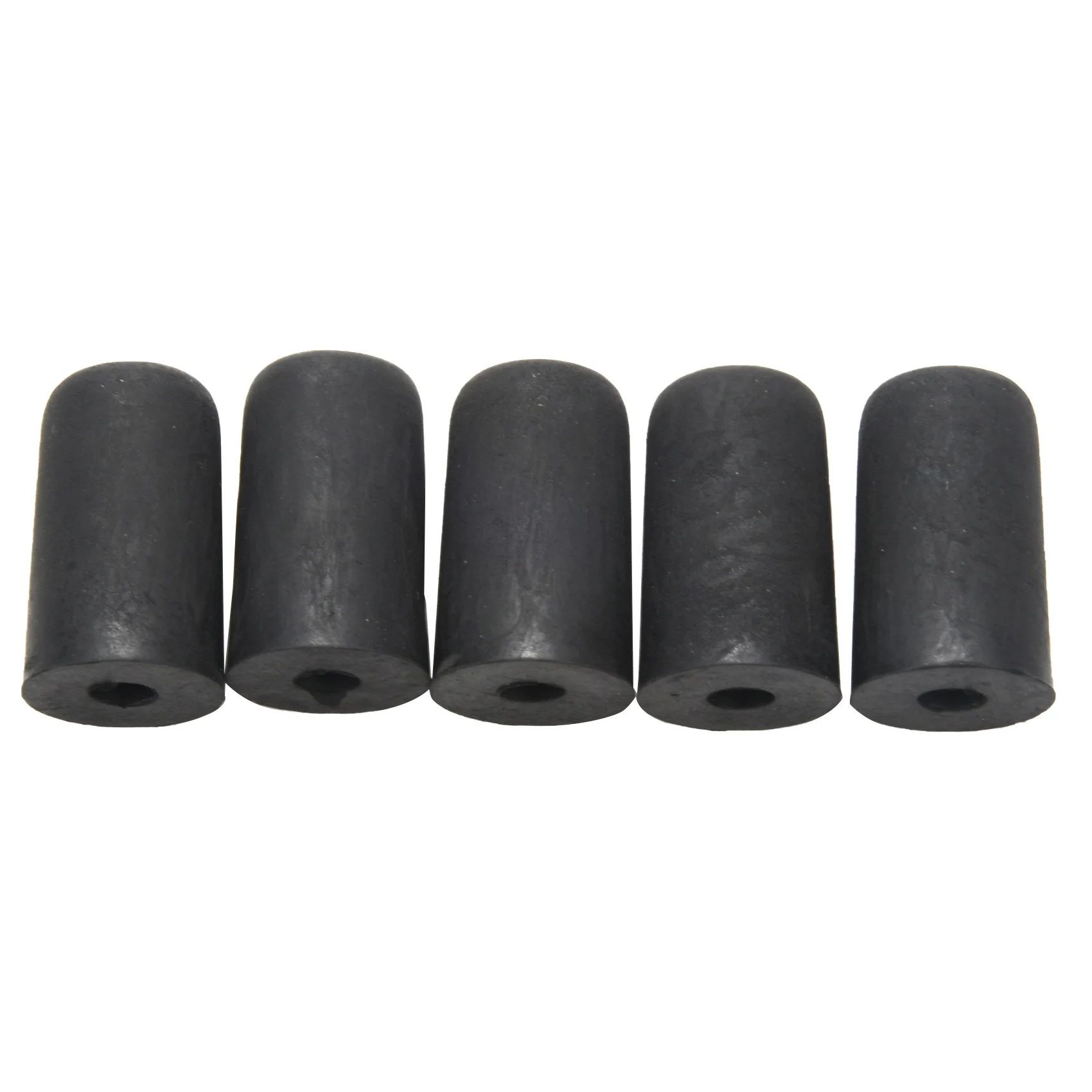 5 Pcs Cello Endpin Tip Protector Rubber Cello tail pin case Tip Cap Protector Non-Slip Mat For Cello Stringed Violin Parts