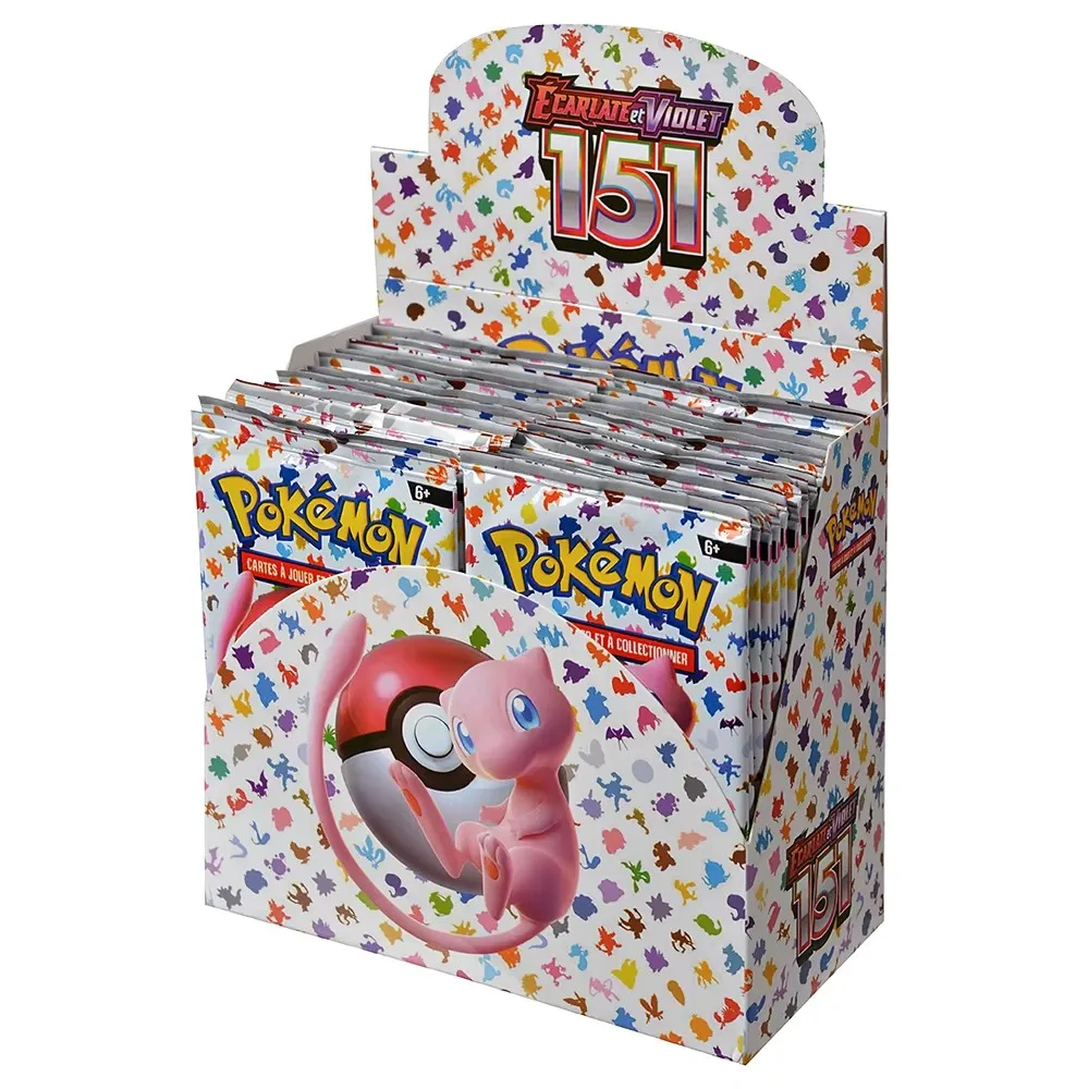 spanish 151 pokemon cards 150-360Pc English French Carta Karten Sun Moon Evolutions Booster Box Collectible Tradiner Card for Child Pokemon TCG Card list Pokemon TCG Spanish - First