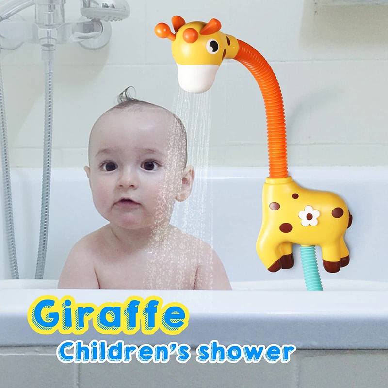 QWZ nuovi giocattoli da bagno per bambini pinguino spruzzo elettrico acqua bagno per bambini vasche da bagno giocattoli per acqua da bagno doccia