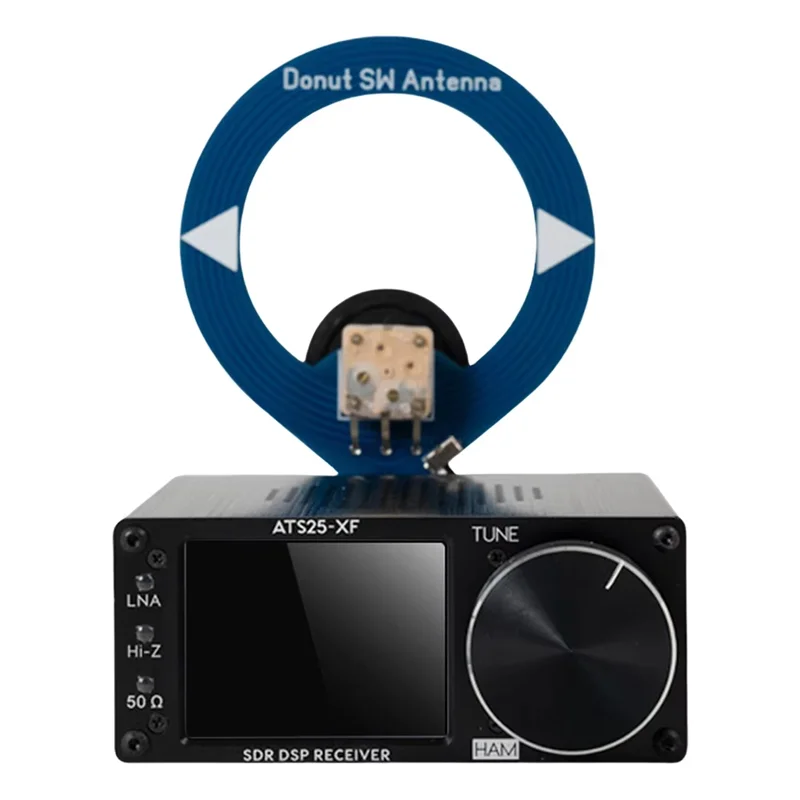 B04B-Receptor de rádio completo ATS25-XF FM LW SW CB MW WIFI 2.8 Polegadas TFT LCD Touch Screen Rádio portátil de banda completa