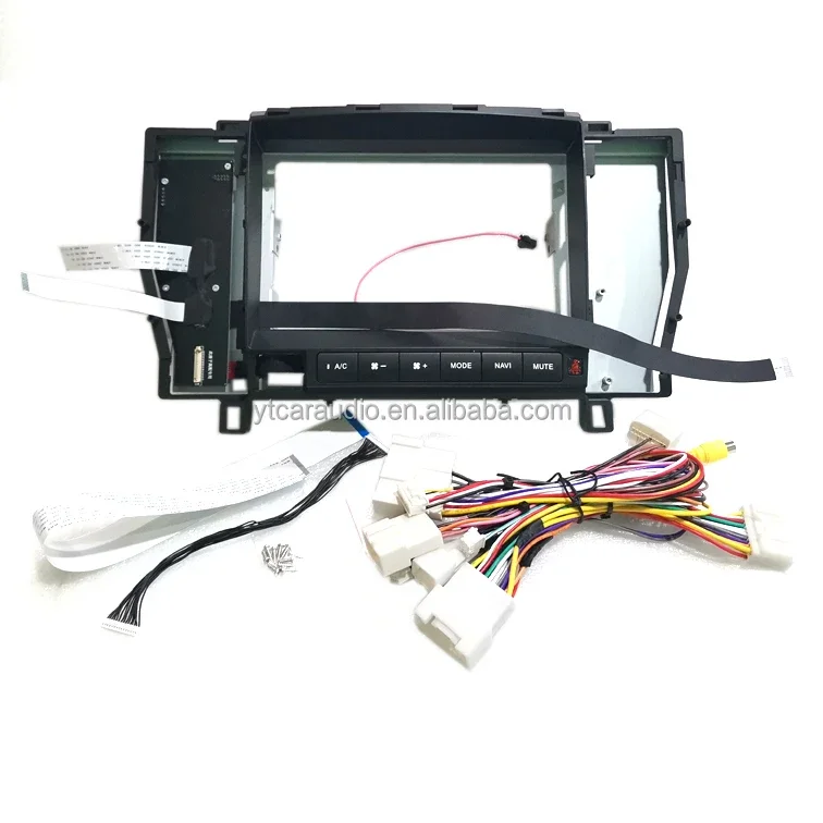 

Car Audio 9 Inch Big Screen Fascia Frame For Toyota Crown 2005-2012 2Din Stereo Dash Fitting Panel Frame Installation Kit canbus