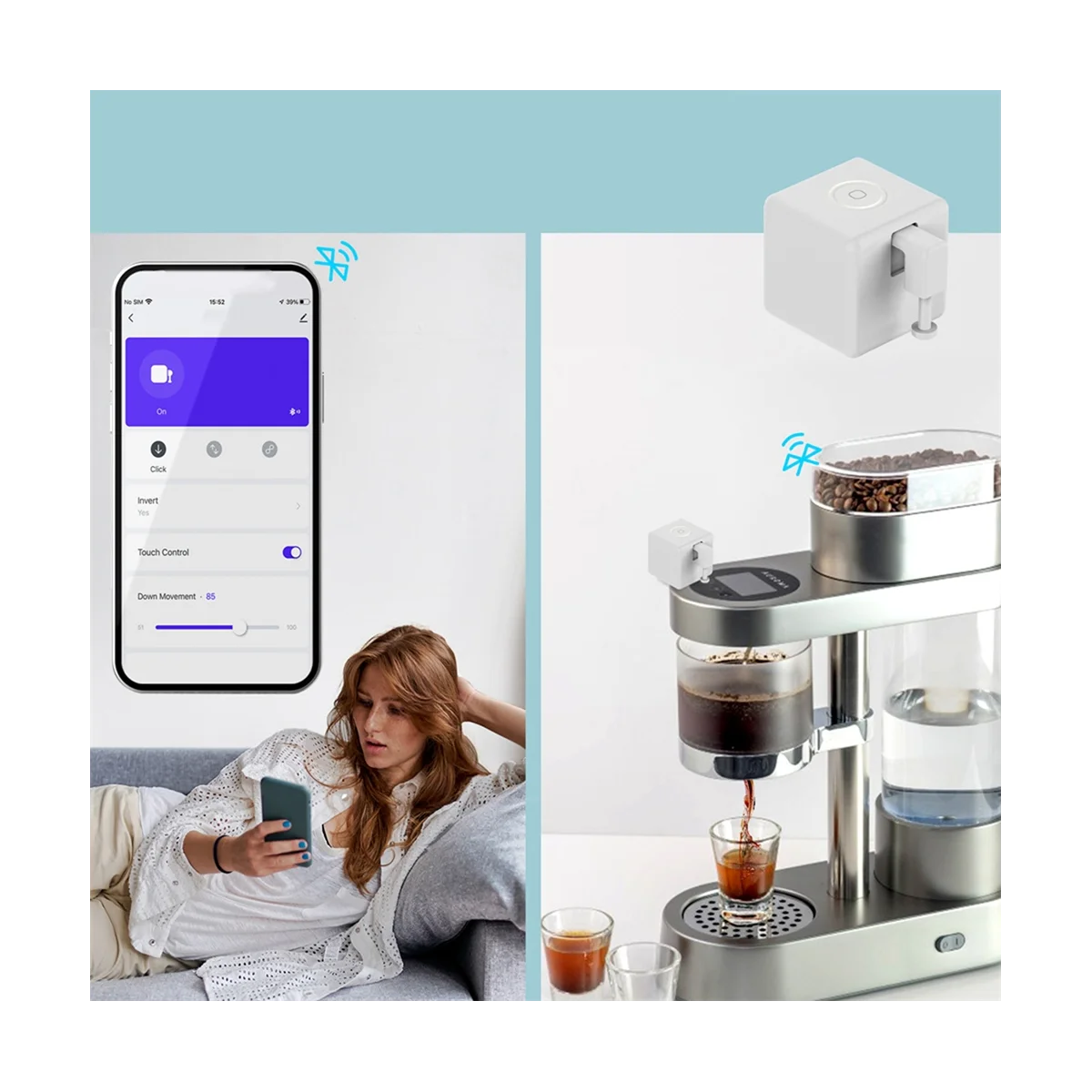 Fingerbot Switch Fingerbot Plus Smart Switch Bot Fingerbot Plus Кнопочный умный дом Smart Life Голосовое управление с приложением