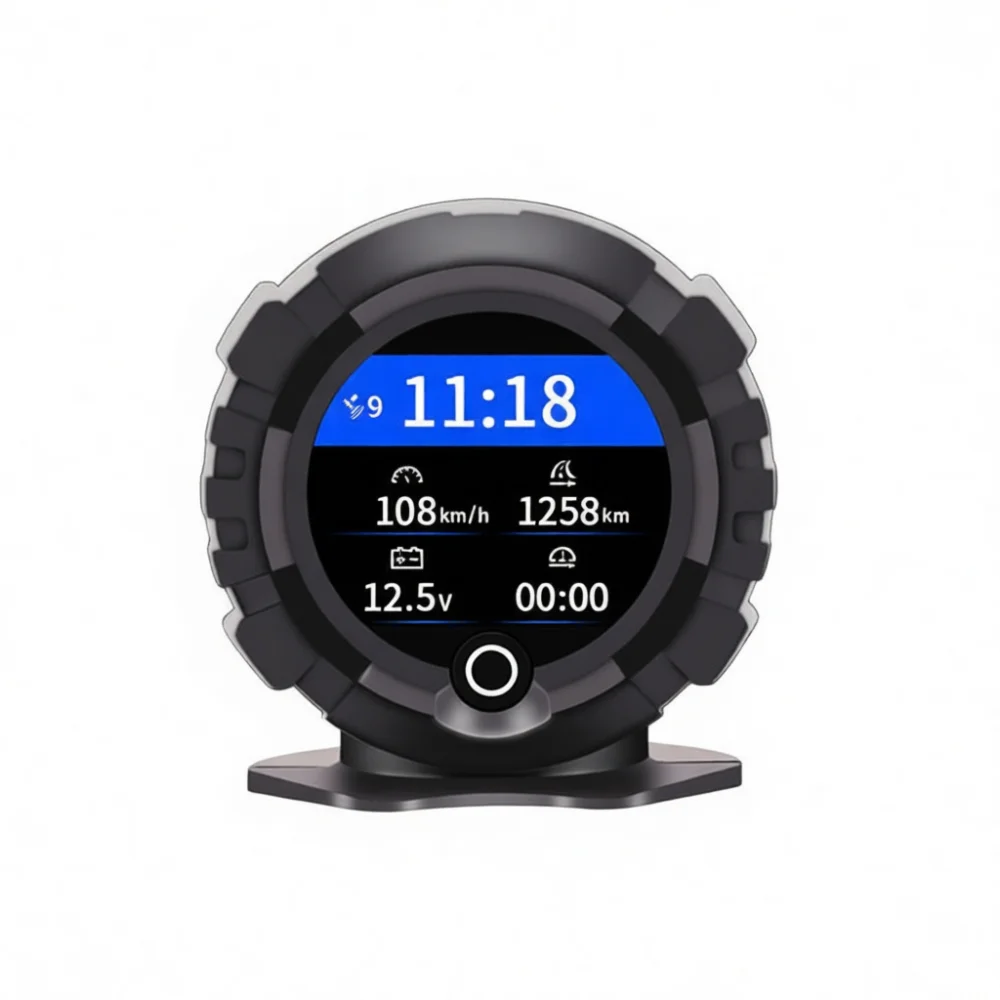 JTOVI X95 Universal Car HUD GPS Altitude Meter Slope Gauge Off Road Automotive Digital Compass Electronic Balance Device