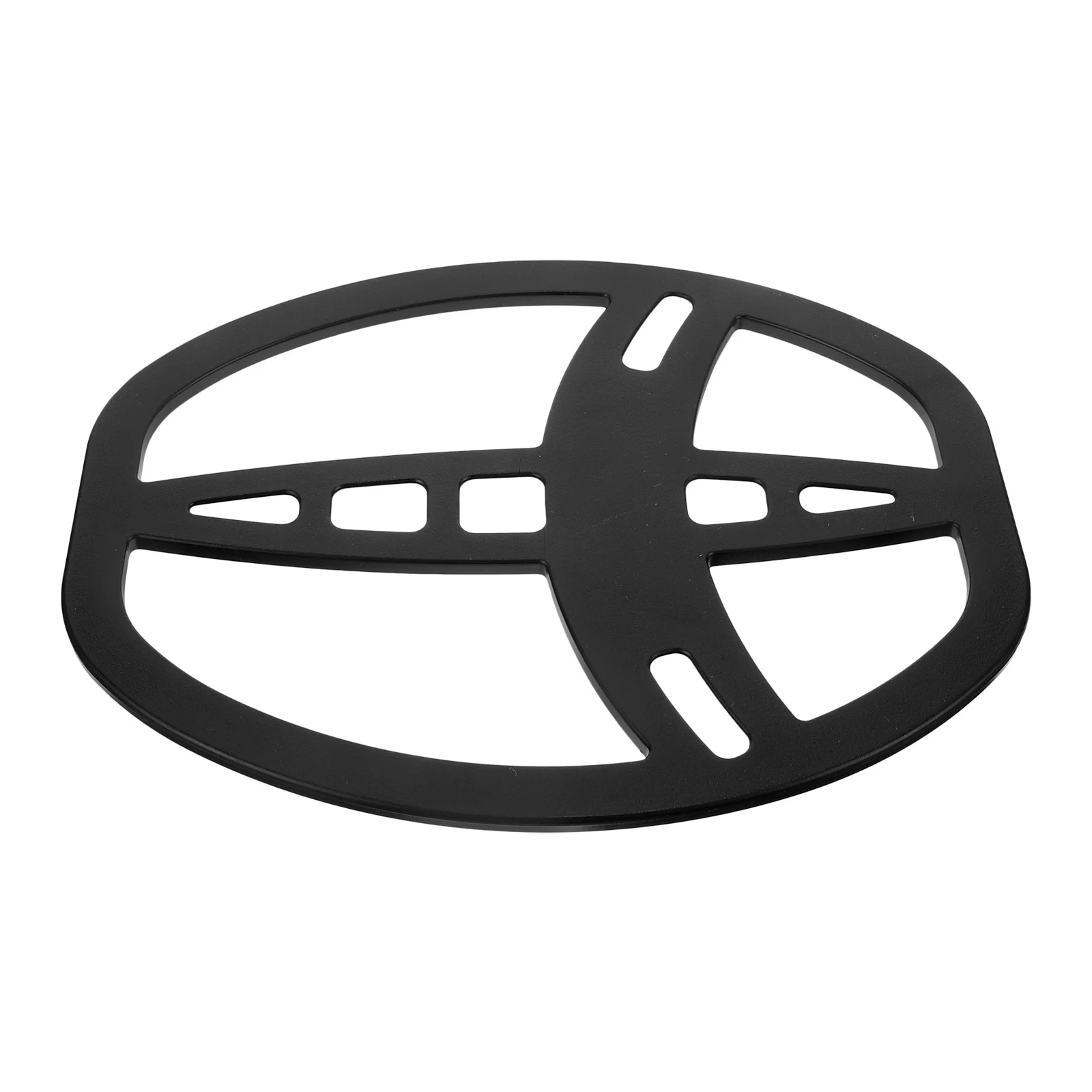 Couvercle de bobine métallique d'aspect lumineux, conception précise, Protection optimale, outil de détection de métaux Portable, détecteur d'or