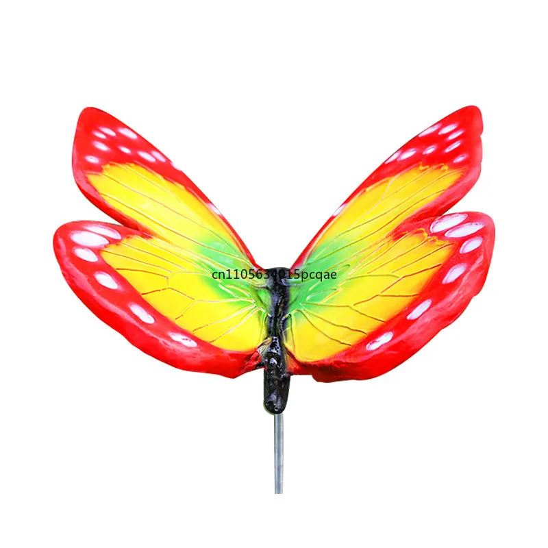 Forest Large Simulation Butterfly Model Fiberglass Animal Sculpture Outdoor Garden Lawn Decorative Ornament Landscaping Park
