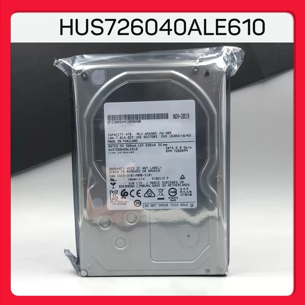 For HGST 4TB 128MB 7200RPM 3.5