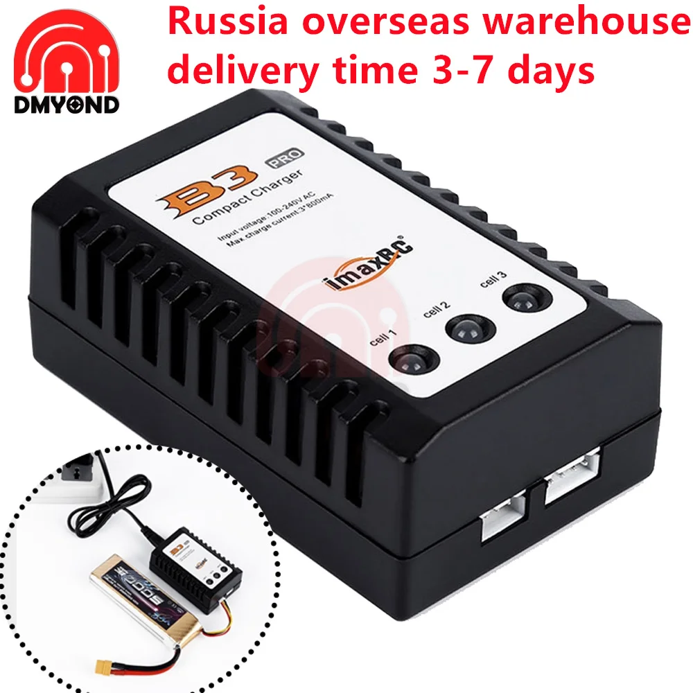 Carregador de Bateria Emax Carregador de Bateria Balanceado Lipo para Helicóptero rc Ac100v240v ue e Eua Plug Imaxrc Imax b3 Pro Compact 2s 3s