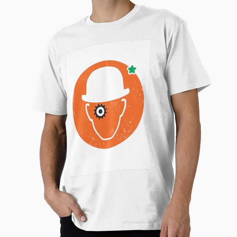 A Clockwork Orange 0826 Retro Movie Graphic T‑shirt Alex Droog Print Unisex Casual Tee Short Sleeve Streetwear All size S-6XL