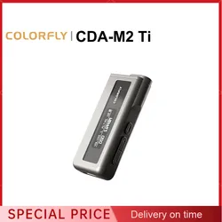 COLORFLY M2 TI Portable USB DAC/AMP Headphone Amplifier Dual CS43198 Decoder Hight / Low Gain 3.5mm + 4.4mm Output CDA M2