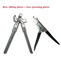 Herramientas universales de reparación de radiadores de coche, alicates para cabezales de cierre de radiadores y elevador de pestañas