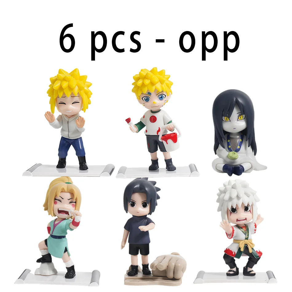 Blind Box Naruto Shippuden Kindheits-Serie Uzumaki Naruto Q-Version Überraschungsspielzeug Taschenanhänger Figuren Heimdekoration Schreibtisch-Deko – Detail 5