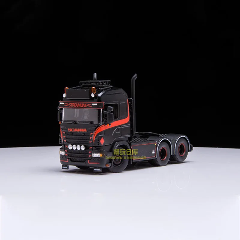 Diecast 1:64 Scale Revive Tractor R Truck Head Simulation Alloy Car Model Static Display Collectible Gift Ornament Souvenir Toy