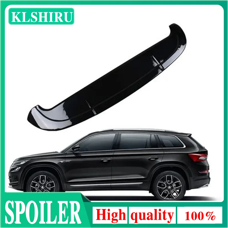 Good Craft Car Decoration ABS Plastic Rear Roof Wing Spoiler For Skoda Kodiaq 2017 2018 2019 2020 2021