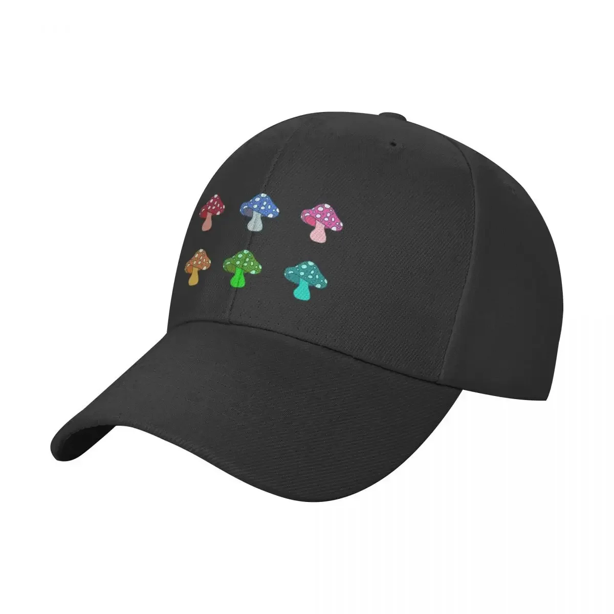 

Mushroom Collection Baseball Cap dad hat Designer Hat Vintage Golf Hat Man Boy Child Women's