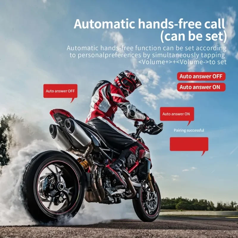 Ulinkal oryginalny Y4pro wysokiej jakości specjalność interkom motocyklowy Bluetooth grupa IP67 wodoodporny kask słuchawki Bluetooth