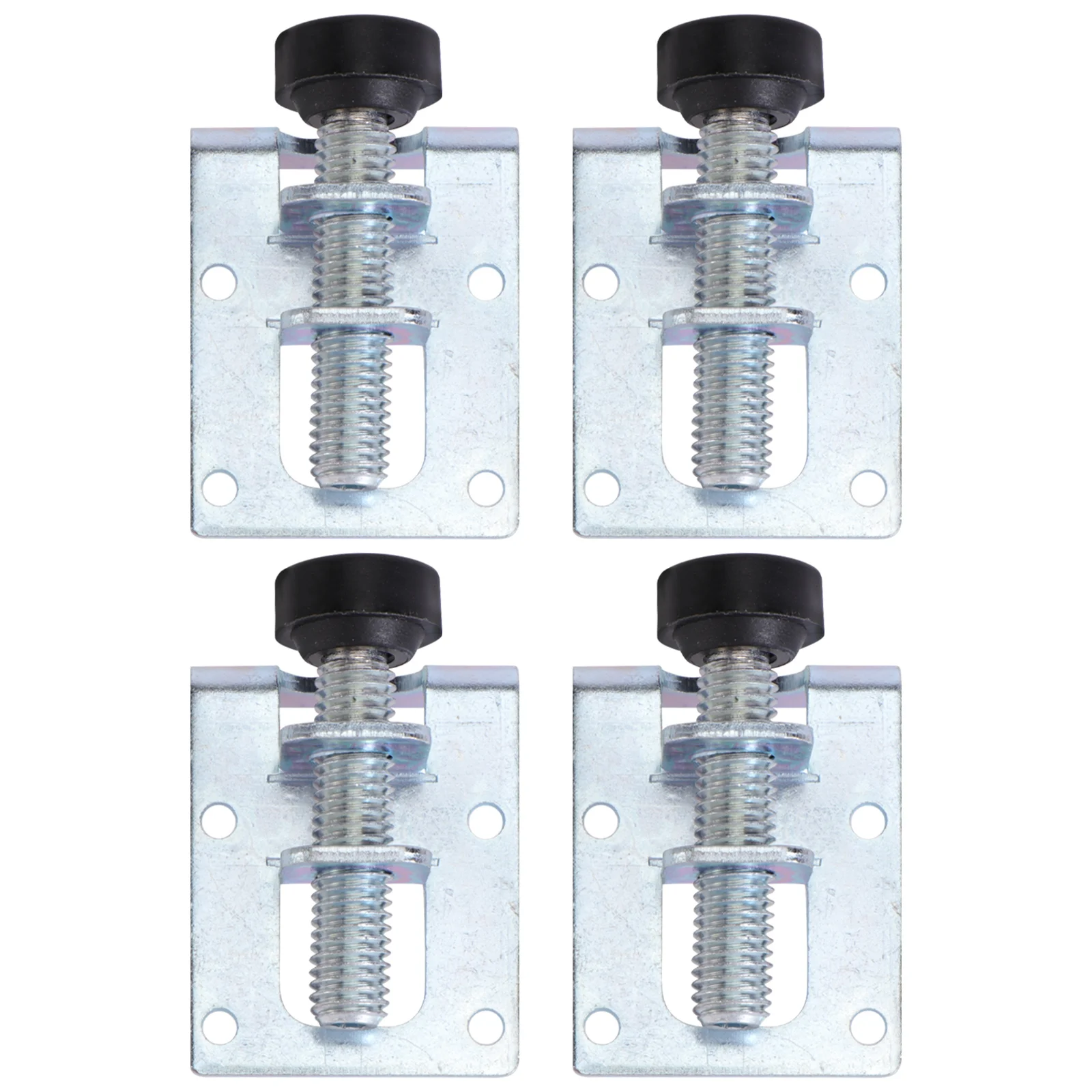 4 Pcs Corner Cabinets Furniture Leg Leveler Adjustable Feet Floor Sofa Protectors