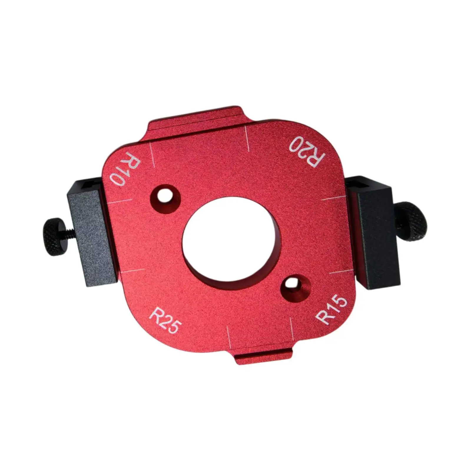 Reusable Corner Radius Template Aluminum Alloy Arc Angle Positioning Tool Portable Guide for Woodworking