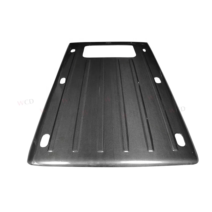 High Quality Dry Carbon Fiber Roof Cover For Mercedes Benz W464 G63 G500 G55 Car Roof Hood Cover Bodykit