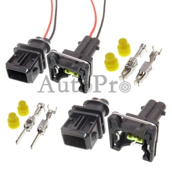 1 zestaw 2 otwory 106462-1 368354-1 rozrusznik czujnik temperatury wody samochodowy gniazdo kablowe automatyczna dysza zapłonowa wtyk obudowa z tworzywa sztucznego cewki zapłonowej