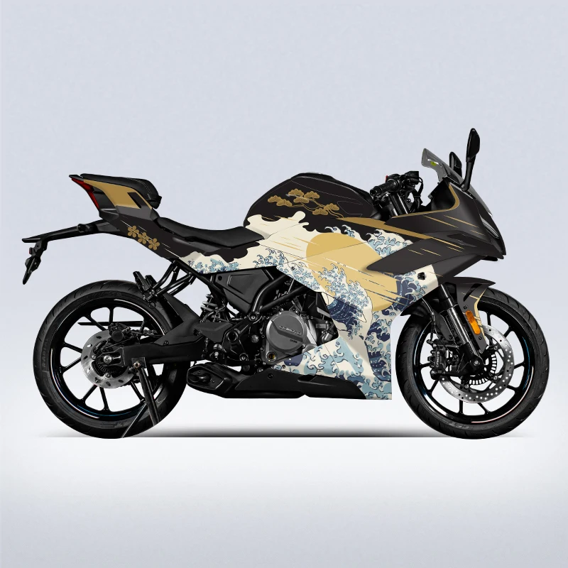 For 2023 CFMOTO 250SR Complete Body Racing Body Stickers 3M Adhesive Weatherproof -Resistant High-Quality Kits