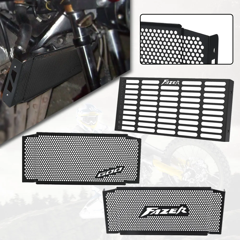 FZS 600 S Motorcycle Accessory FOR YAMAHA FZS600 Fazer S 1998-2001-2002-2003-2004 Radiator Grille Guard Cover Protection Mesh