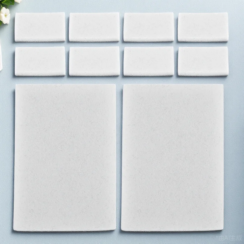 

10 Pcs Wooden Sponge Foam Pad Sponges Ink Blending Replacement Foams Applicator Tool