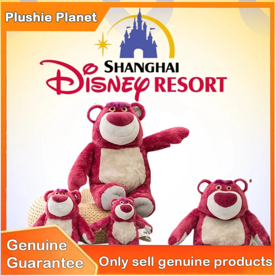 

Disney Toy Story Lotso Huggin Strawberry Bear Stuffed Toys Cartoon&Cute The Bear Plush Dolls Birthday Gift For Kids Girlfriend