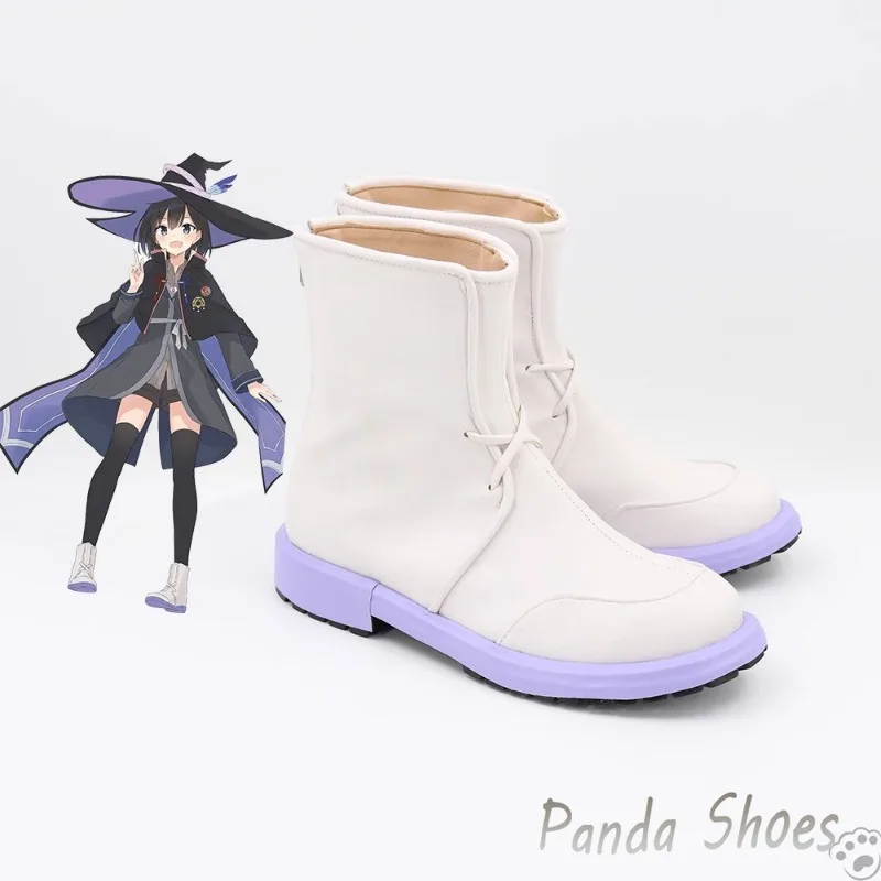 Saya Cosplay Shoes Anime Wandering Witch The Journey of Elaina Cos Boots disfraz de Cosplay Prop Shoes para fiesta de Halloween