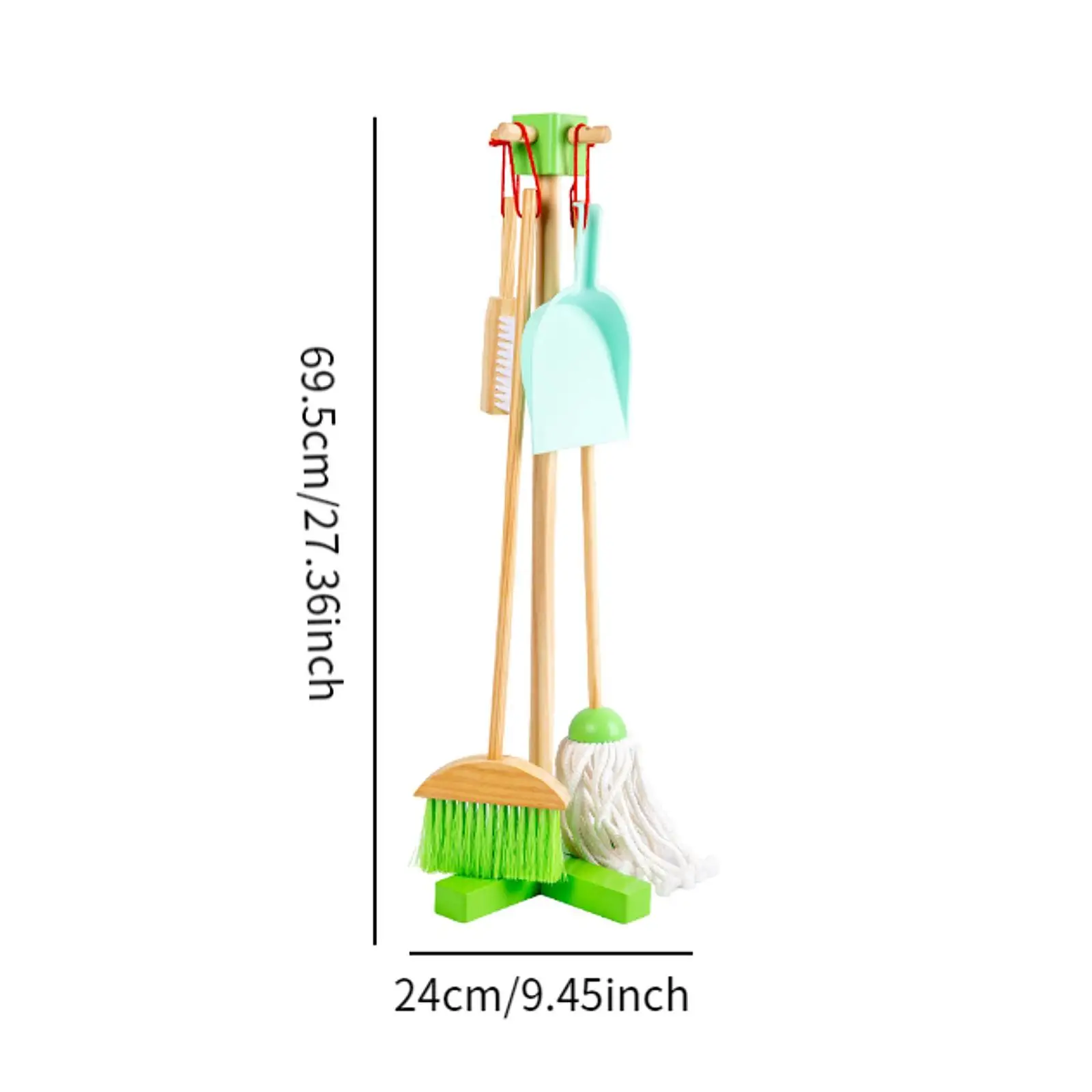 Kids Cleaning Toy Set Children Housekeeping Cleaning Tool for Age 3-6 Boys