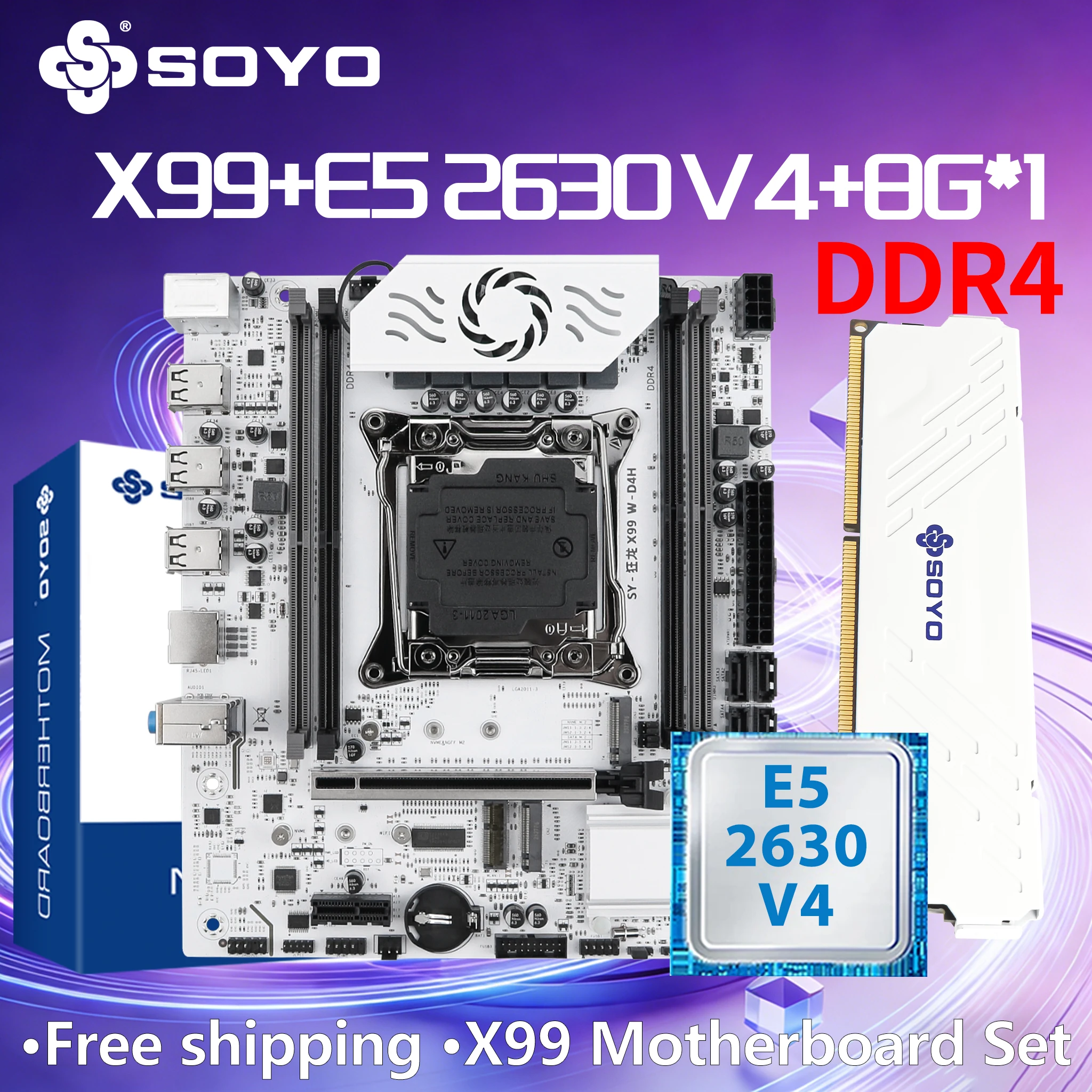 X99 Motherboard Set…