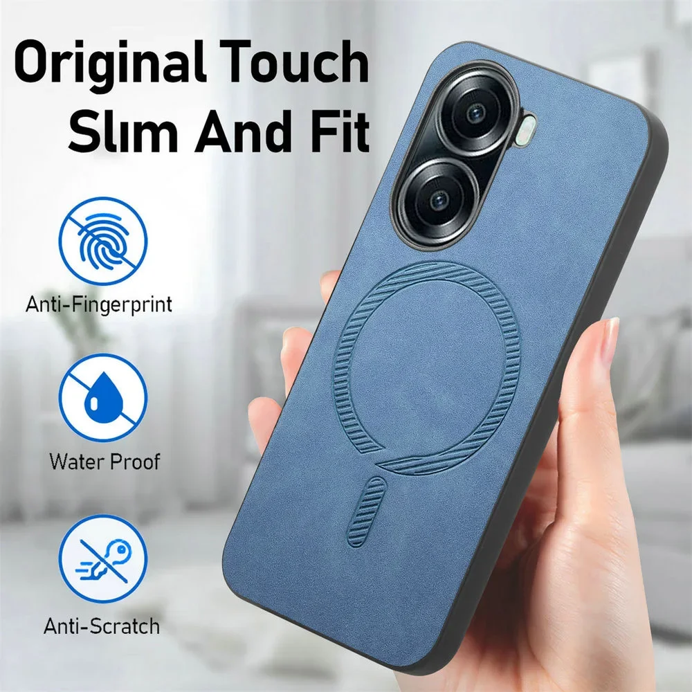 Luxury Case for Xiaomi Poco X8 Pro Max F7 X7 X6 Pro M7 M8 5G Magnetic Leather Back Cover Mi 17 15 15T 14T 13T Poco F6 X 6 Funda