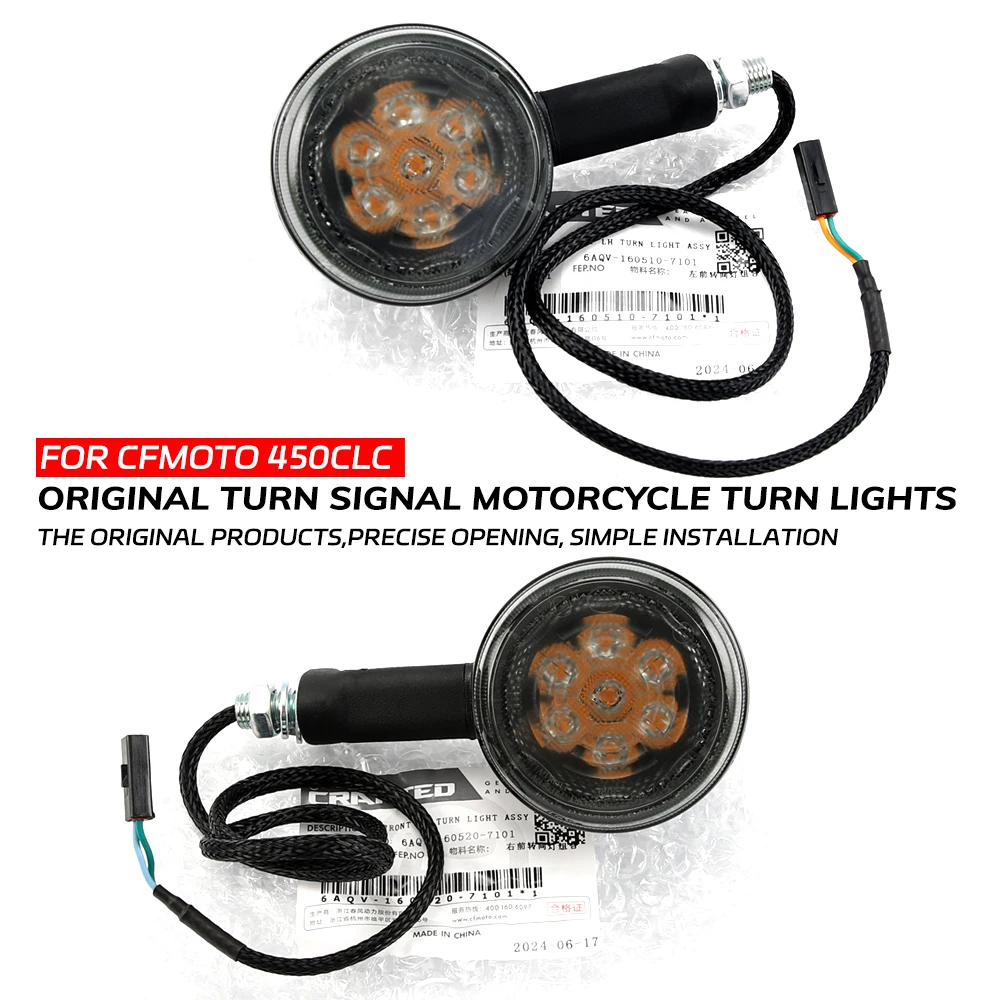 

Motorcycle Turn Light Original Accessories For CFMOTO Accessories 450CLC CF400-10 turn signal motorcycle turn light