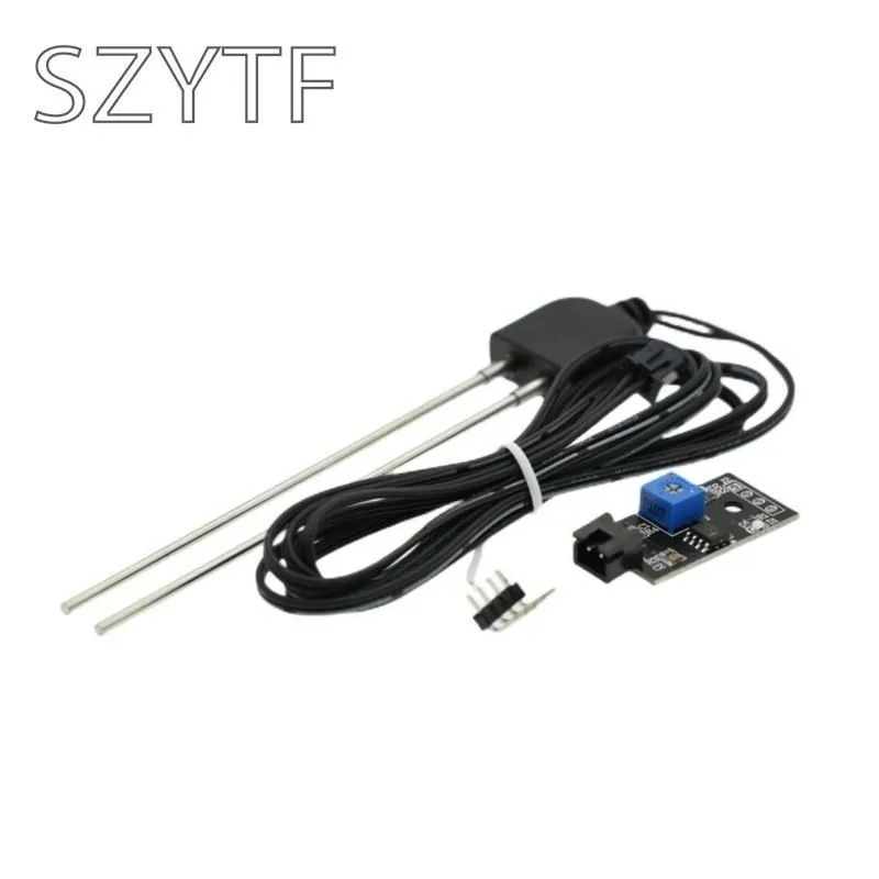 Soil Moisture Sensor and Soil Detector Module Soil Moisture Test Soil Humidity Test Corrosion Resistance Probe for Arduino