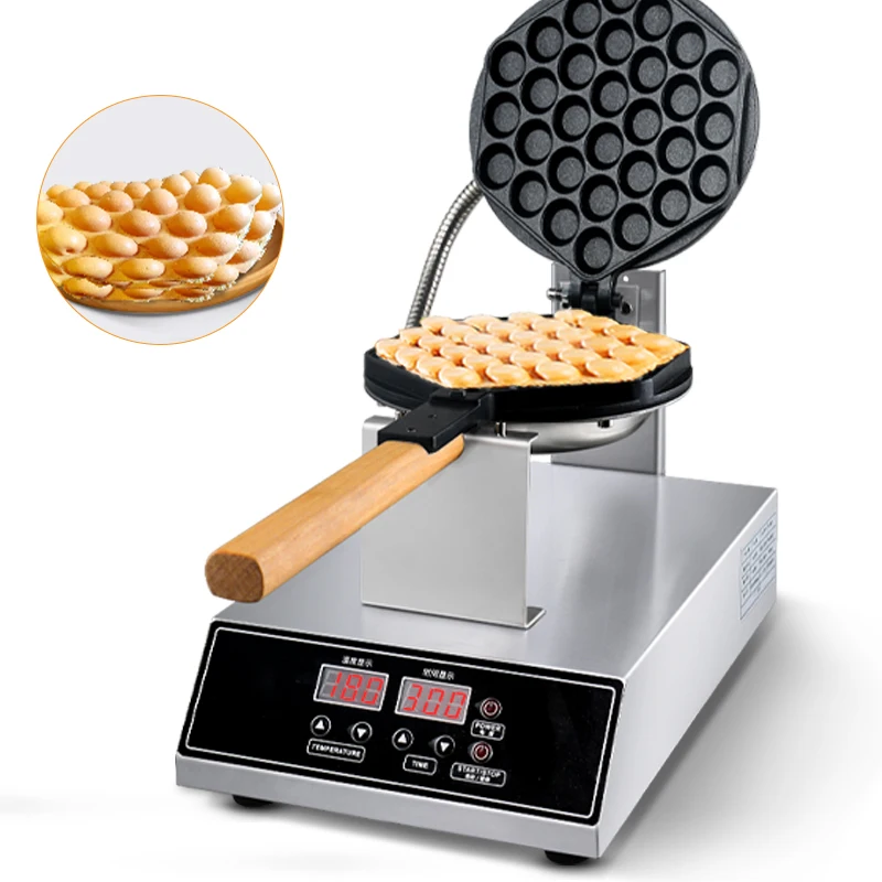 Nonstick Plate Egg Bread 220V Electric Portable Waffle Maker