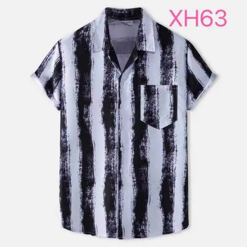 

Мужские цветочные айты ort Sve Dr irt Stand Fit adient Защита от солнца Хлопок 00% Ice Sensation Four Seasons Yout...