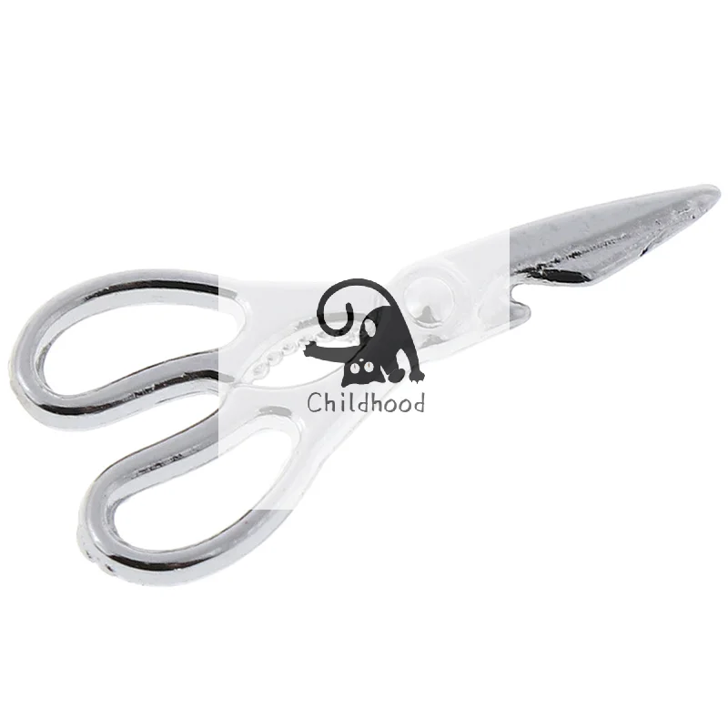 hair cutting scissors Model Dollhouse Miniature Simulation Crafts Toys Metal Sewing Scissors Sewing Machine Furniture Toy