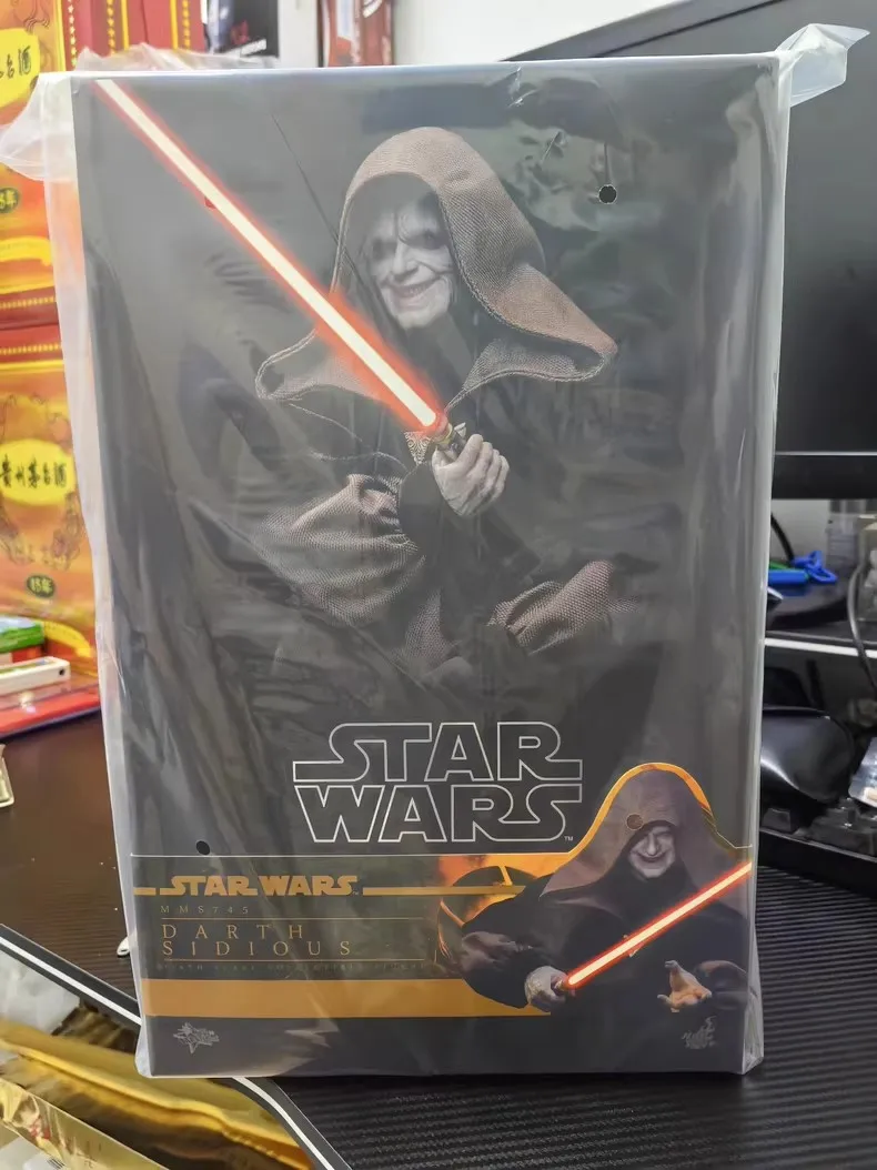 

1/6 Collectible Toys Darth Sidious Star Wars Revenge of the Sith Men Soldier 12Inch Action Figure Model Gifts HOTTOYS HT MMS745
