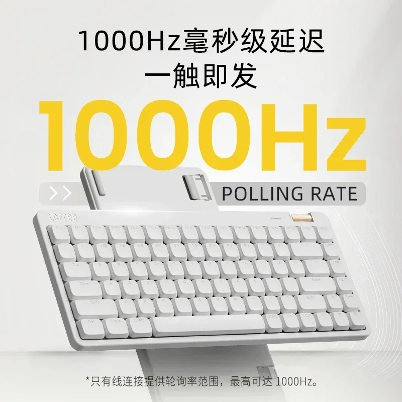 Lofree FLOW LITE Tri-mode Gasket Low-Profile Mechanical Keyboard Wireless Bluetooth 2.4G Customized Hot Swap Office Ergonomic - Image 6