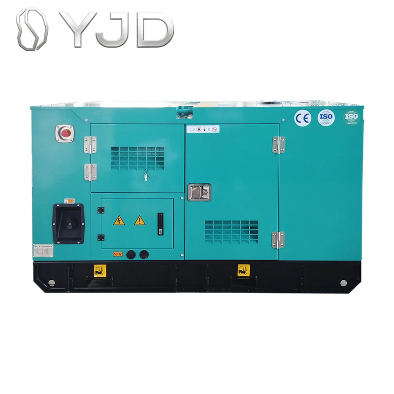 High Standard 100kw Three Phase Slient Type Leroy Somer Alternator Auto Start Diesel Generator