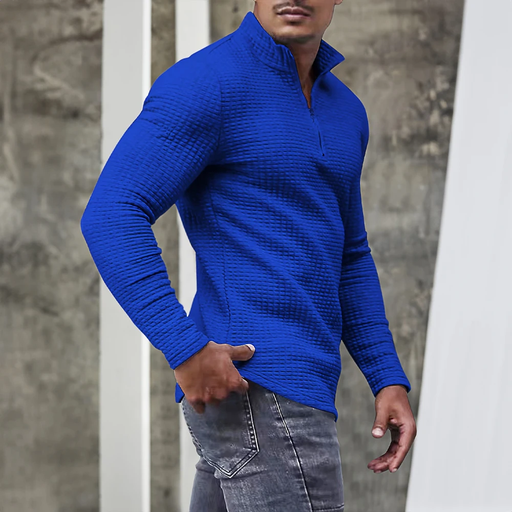 Men's T-shirt Men's Sports and Leisure Fashion Long-sleeved T-shirt Top Slim Training Fitness Plus Size Men's Clothing M-3XXXL