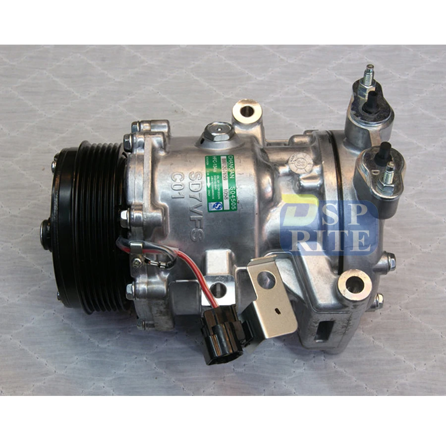 AC Air Conditioning Compressor For Changan CS75 CS55 C301 CS95 Sanden 1058 6PK SD7V16