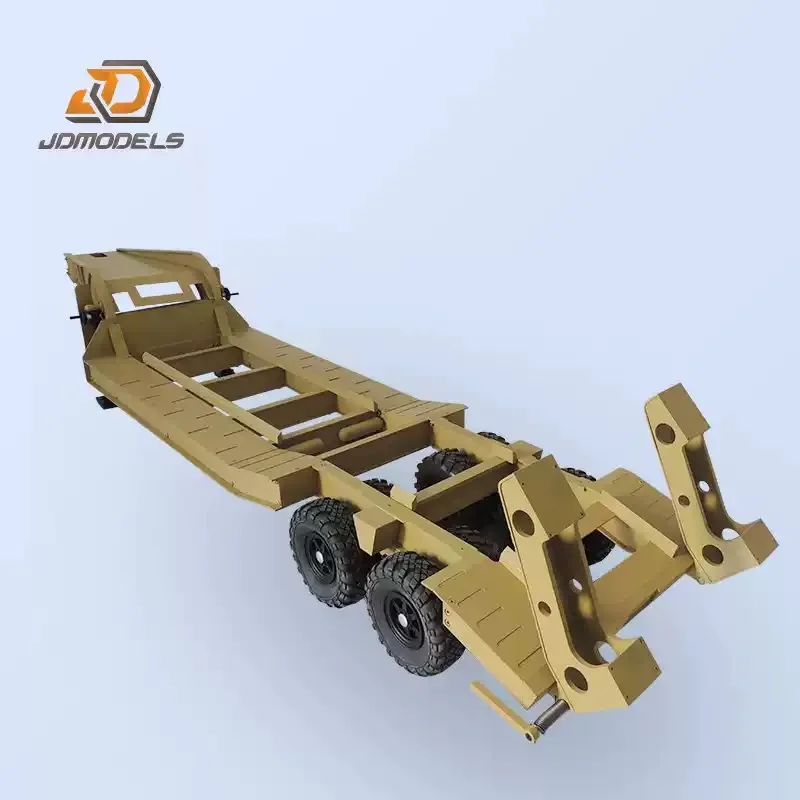 JDMODEL statischer Punkt MAZ537 Anhängerreifen 1:14 Anhängersimulation Militär LKW 1,9 Reifen JDM-116