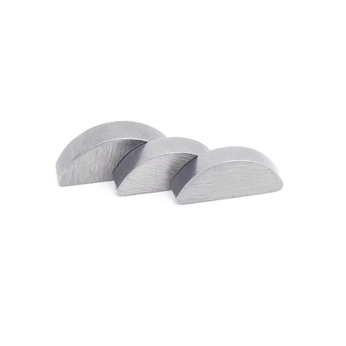 GB1099 Standard Crescent Woodruff Key A3 Steel C-Type Half Round Locating Key Pin Multiple Sizes