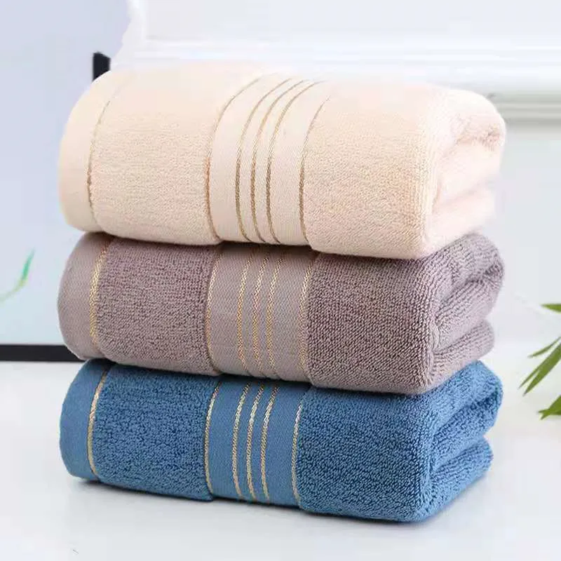 High Quality Cotton Bath Towel Soft And Luxurious High Water Absorption Sauna Shower Swimming Bathroom Hotel Travel 70x140cm