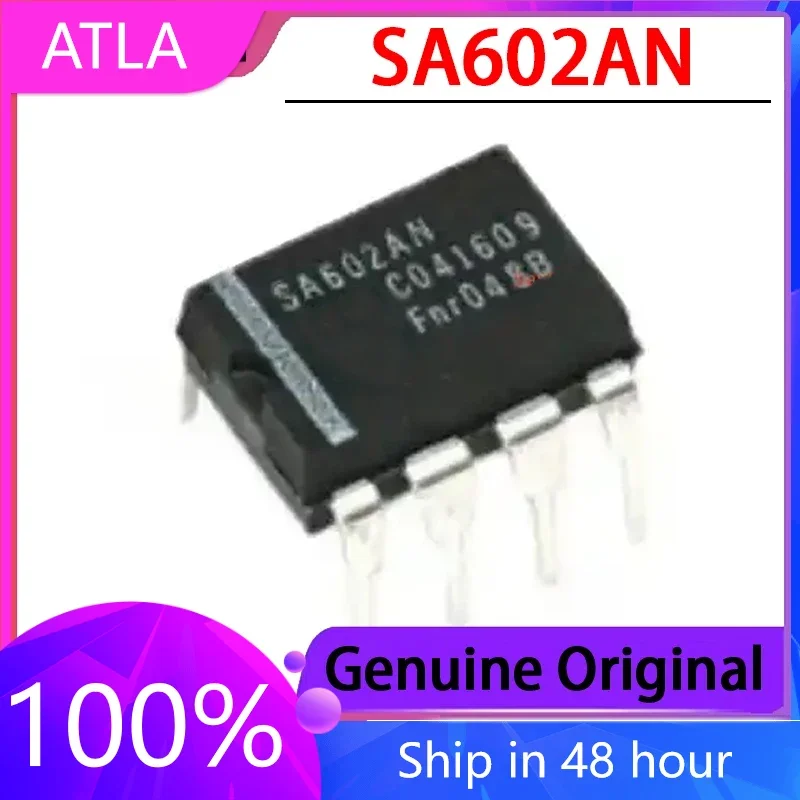 2PCS SA602AN  NE602N NE602AN DIP8 Balanced Mixing Chip IC New Stock