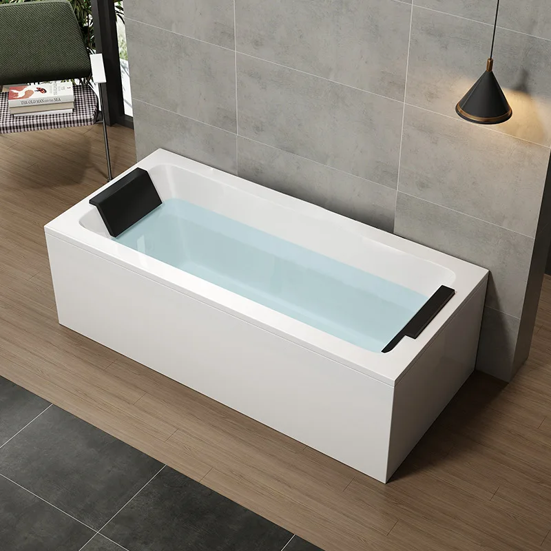 

Small apartment with independent acrylic bathtub, adult surfing massage model, constant temperature insulation system