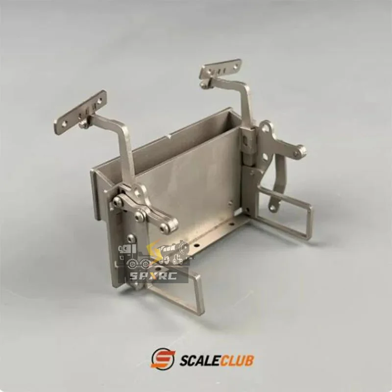 Scaleclub Model 1/14 Front Swivel Bracket Flip Hinge For Tamiya Lesu For Scania Man Actros Volvo Parts