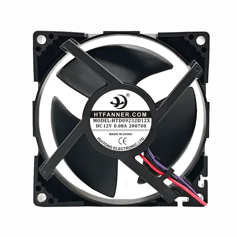 for Midea Refrigerator Cooling Fan HTD09232D12X 12V 0.08A Replacement Parts Accessories